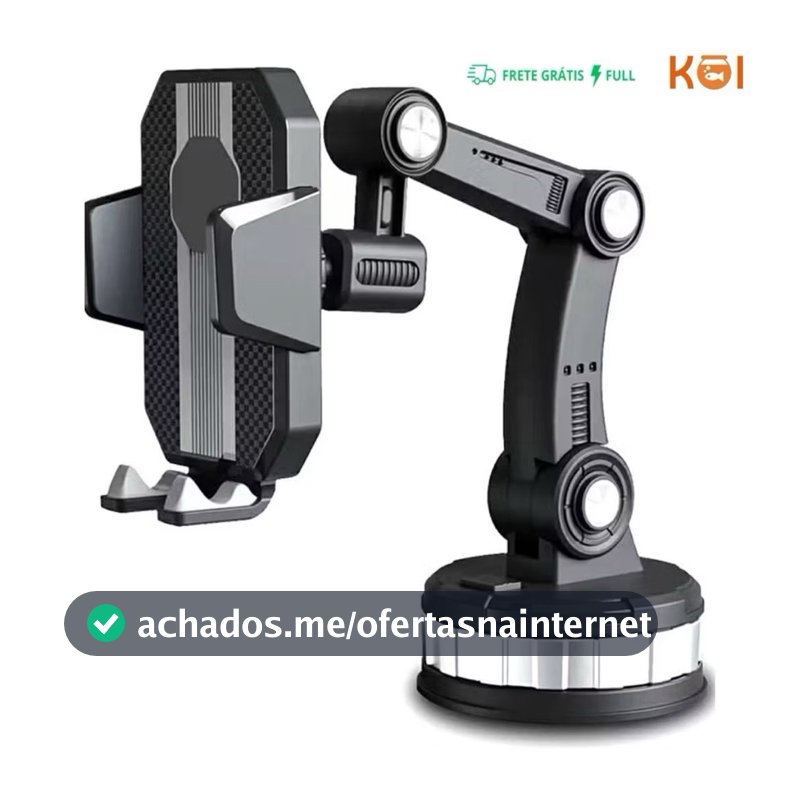 Suporte Pra Celular Anti Queda Veicular 360 ajustável carro Painel Vidro Parabrisa universal IT-BLUE LE-079