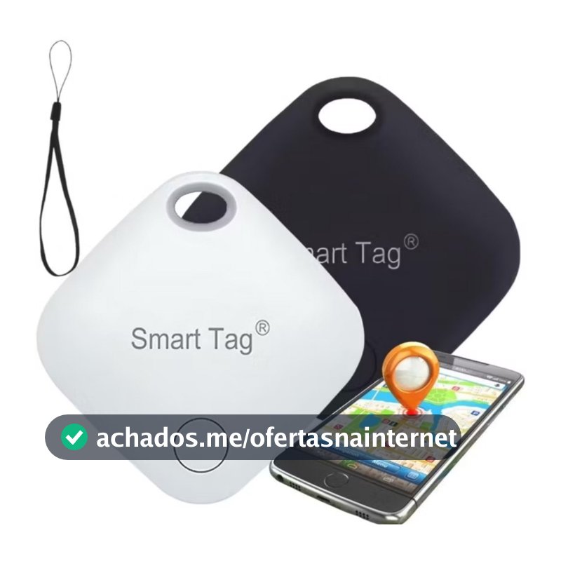 Smart Air Tag Rastreador Bluetooth para iPhone| Localizador App iOS Objetos Perdidos/Pet
