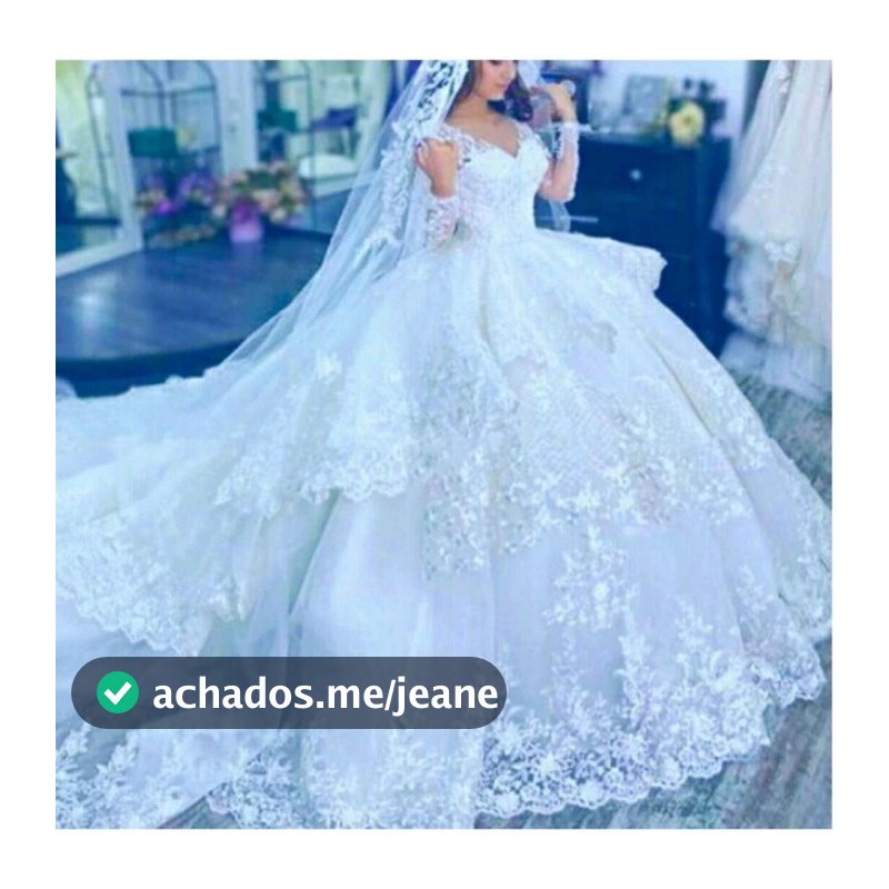 LINDO VESTIDO DE NOIVA PRINCESA + ANÁGUA!! PROMOÇÃO 🛒🛍