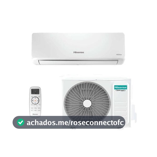 Ar Condicionado Split Inverter Hisense R-32 Hi-wall 9000 Btus Quente e Frio Wi-fi 220v