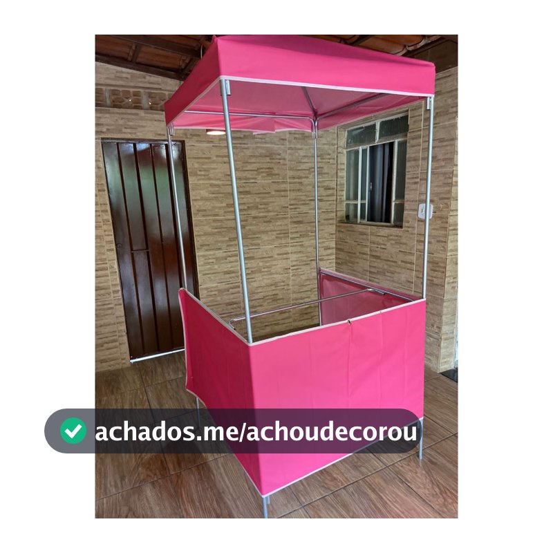 Barraca de Feira 1,00x1,00 sem fechamentos
