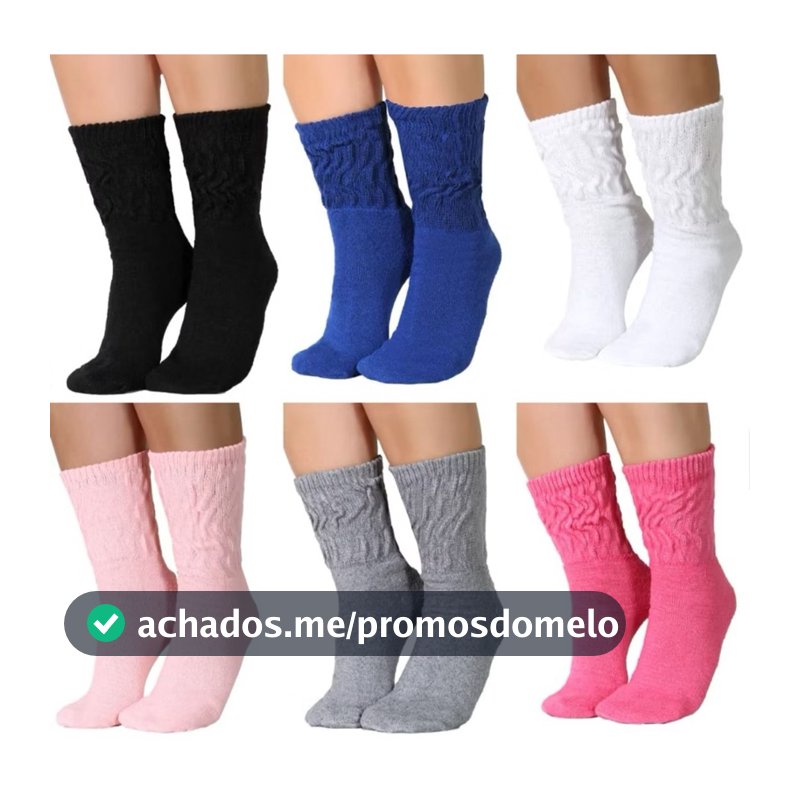 Meias de aeróbica feminina kit 3 a 12 pares fitness para academia e fitness confortáveis