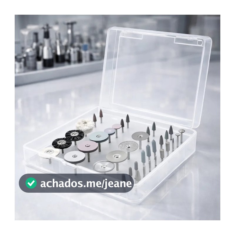 35 Peças Kit De Polimentos De Laboratório 2.35mm Para Moagem Cerâmica Porcelana Escova Kit 35 235mm