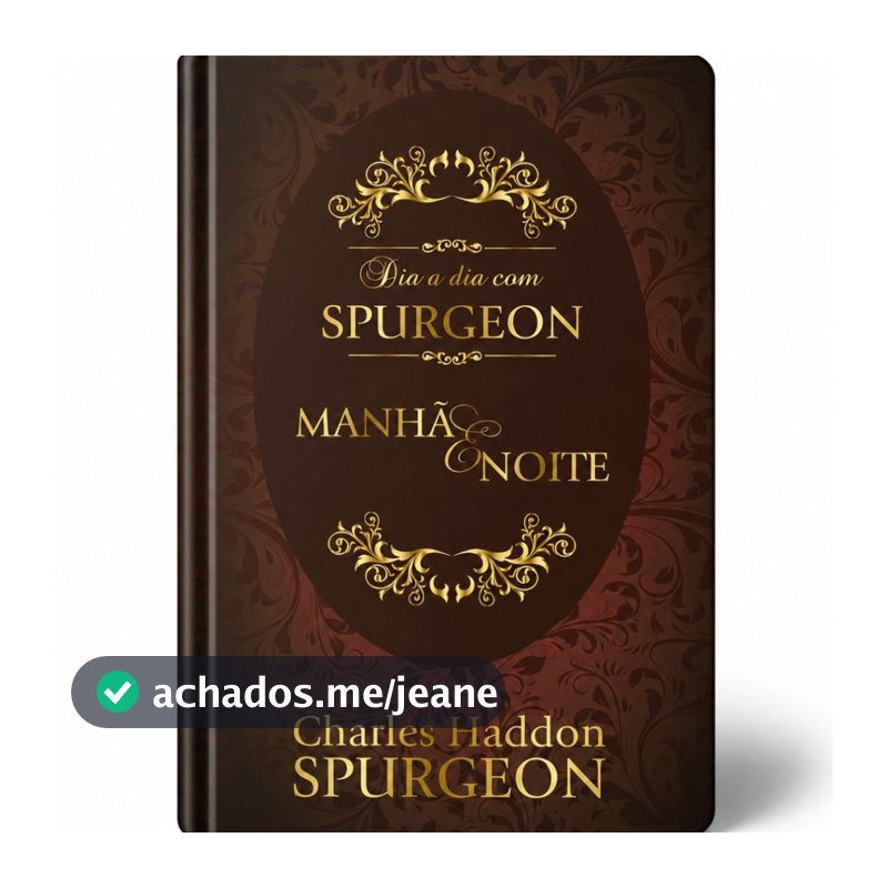 Devocional Dia A Dia Com Charles Spurgeon 365 dias Manhã e Noite Capa Dura