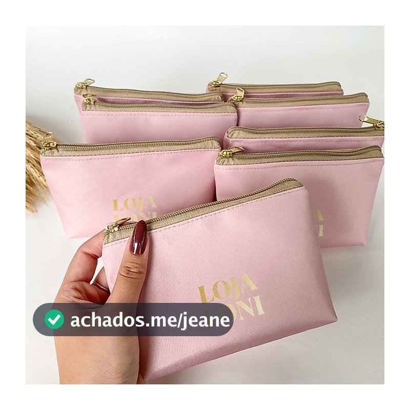 Necessaires Personalizadas Brinde Corporativo | Mimo cliente lembrancinha | Fazemos com Logo e Frase