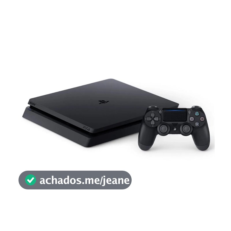 Playstation (PS4) 4 Slim 500GB Semi Novo Nota Fiscal