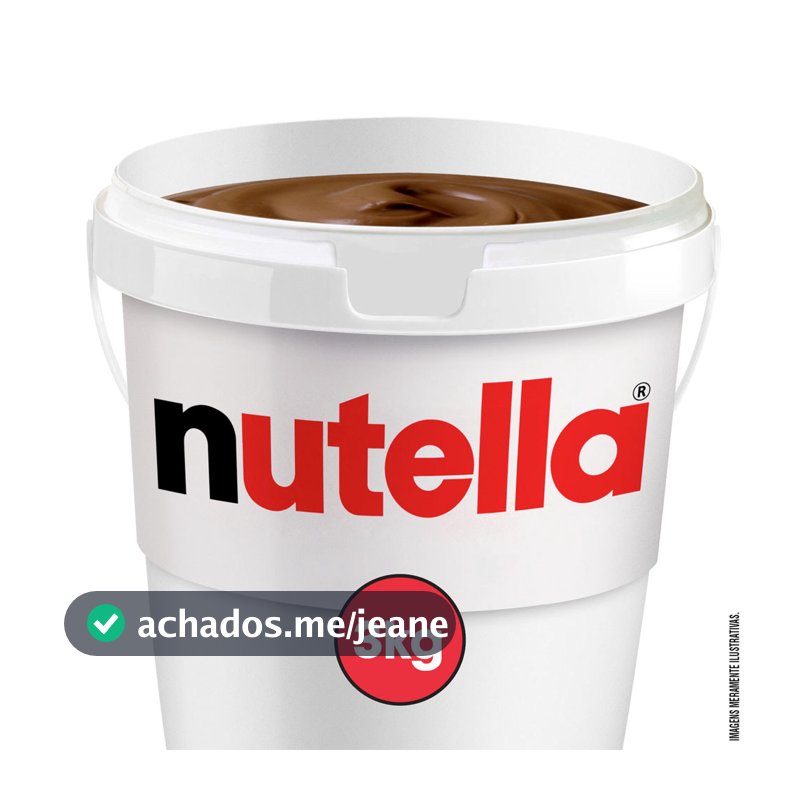 Creme De Avelã Balde 3kg Nutella