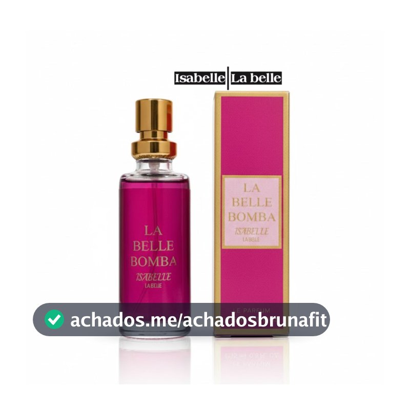 Perfume Miniatura La Belle Bomba 15mL marca Isabelle La Belle Feminino De Bolso/Bolsa Alta Fixação