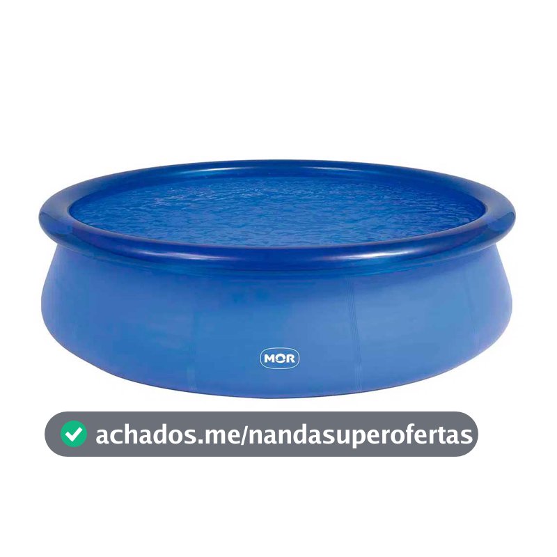 Piscina Inflável Azul em PVC 4.600 Litros 1054 MOR
