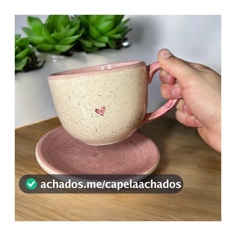 Xícara de Consumê Para Caldo e Sopa 700ml Feito de Cerâmica