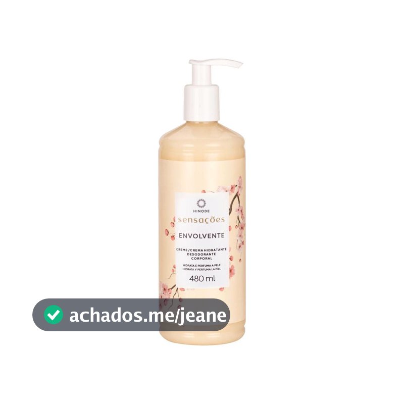 Hidratante Desodorante Corporal Sensações Envolvente 480ml