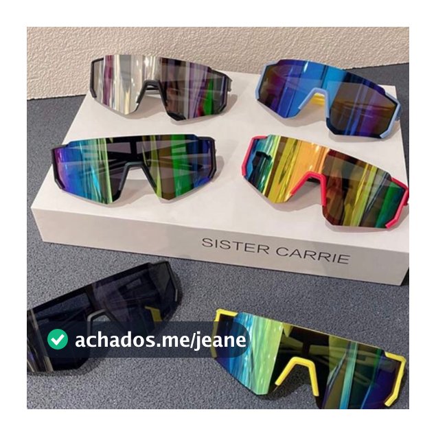 Óculos Esportivos de Quadro Grande com Lentes Espelhadas e Formato Envolvente para Homens, Adequado para Viagens ao Ar L