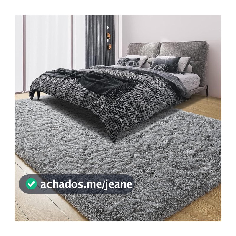Tapete Grande 2m x 1,50m Peludo/ Felpudo Sala e Quarto