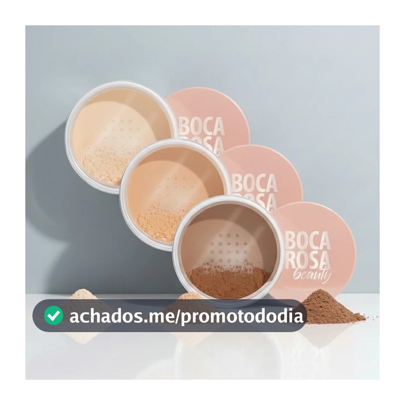 Pó Solto Matte Boca Rosa Beauty – Efeito Natural