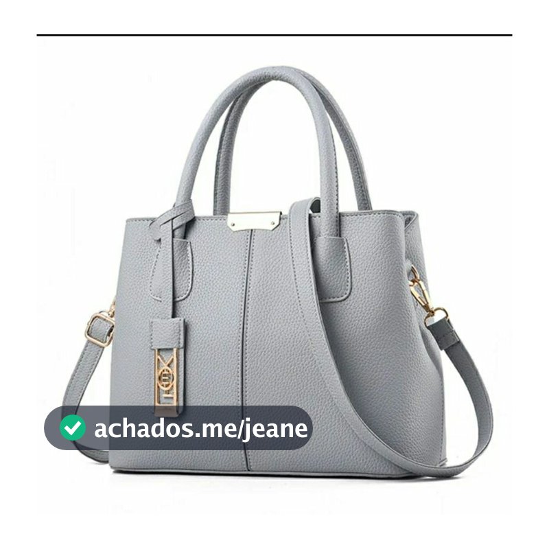 Bolsa Baú de ombro/mão reforçada, casual TENDENCIA DIA DAS MÃES