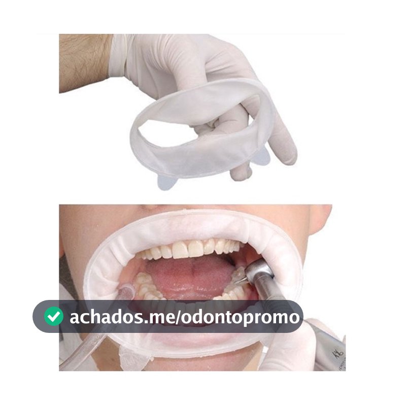 Kit C/ 4 Afastador Labial Optragate Regular Refil 3d