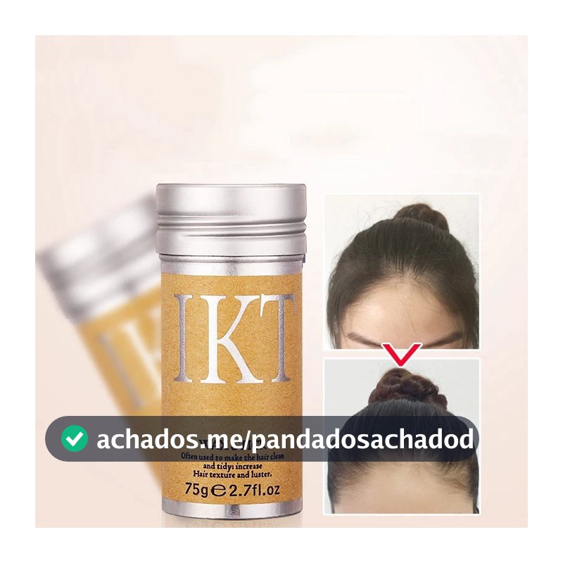 Finishing Wax Pomade Stick 75g Wax Stick pomada modeladora fixador de cabelo