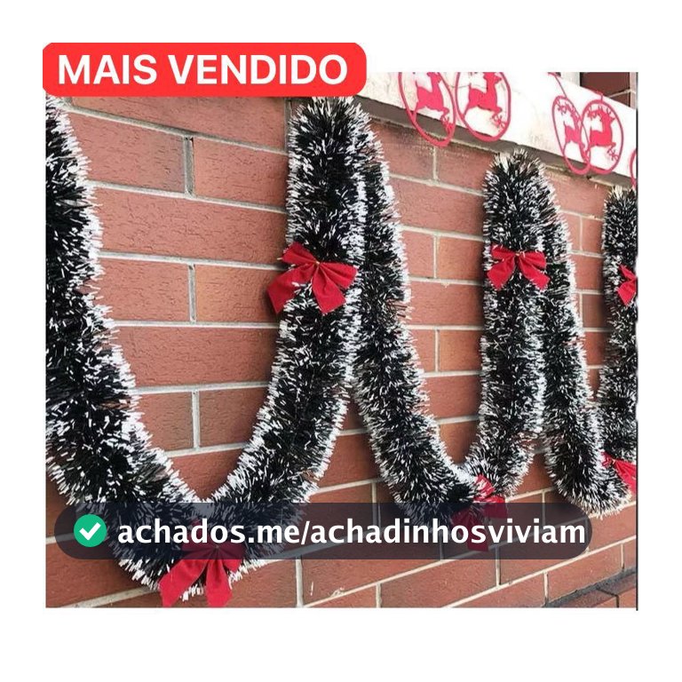 2m guirlanda natal enfeite pluma cordão verde natalina