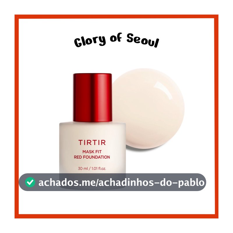 Tirtir Mask Fit Red Foundation / 30colors, 30ml