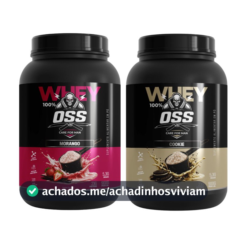 Kit 2 Whey Protein 100% Gourmet 900g Alta Performance | 23g Proteína + 5,3g BCAA