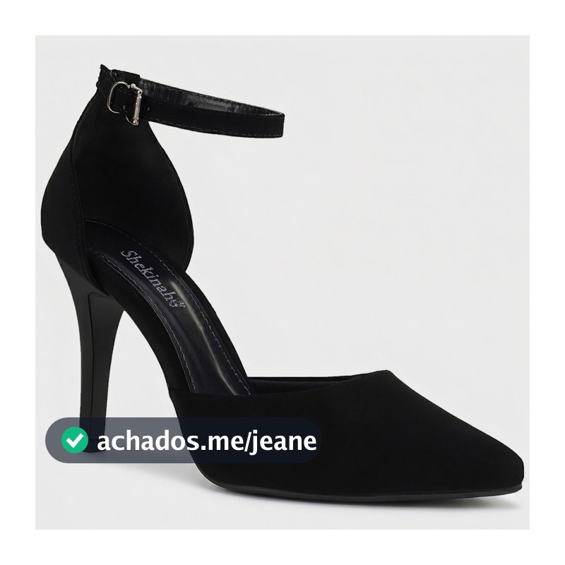 Sapato Feminino Shekinah Scarpin Bico Fino Salto Agulha Stiletto Confortável Moda
