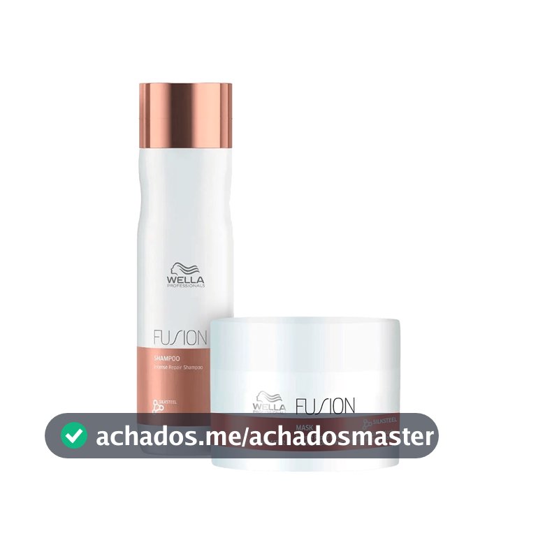 Kit Fusion Shampoo & Máscara - Wella Professionals