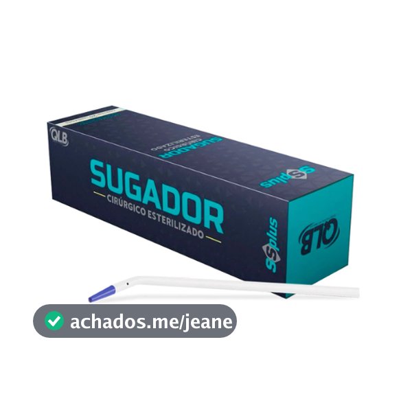 Sugador Cirúrgico Esterilizado Descartável 20 Unidades SSplus
