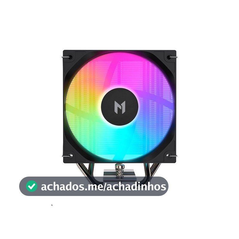 Air Cooler MACH1 BOREAL, Digital, ARGB, AMD e Intel, 120mm, Preto - B40-DIG-ARGB V2