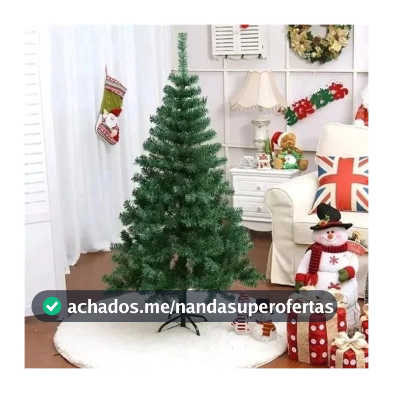 Árvore de Natal de luxo 1,2m 1,5m 1,8m 2,1m Tronco flexível ajustável
