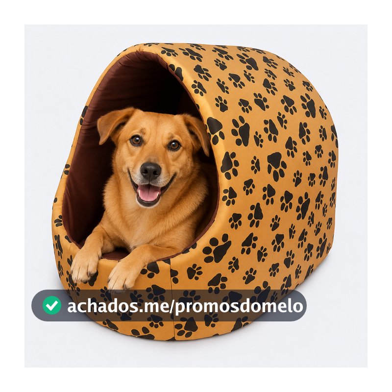 Cama De Cachorro Gato Iglu Igloo Toca Fechada Kíria Têxtil Caminha Pet Tamanho M, G  e G G Antifrio
