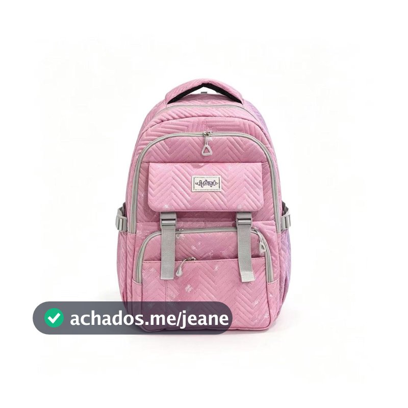 mochila escolar  À Prova D'água  grande capacidade para meninas da escola