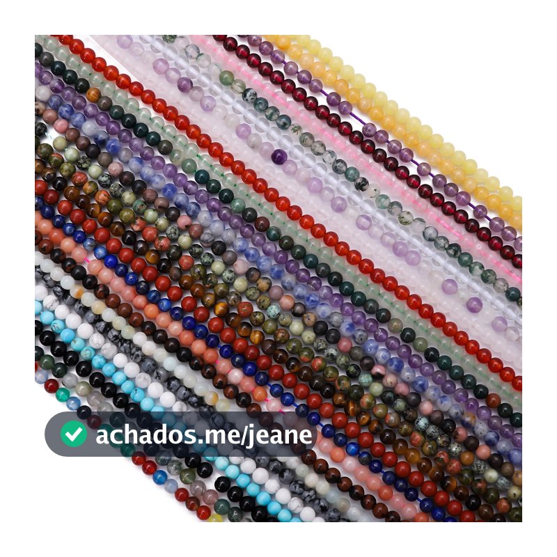 3-3.5mm 110-120 Pçs/Lote Contas De Pedra Natural Quartzos Rosa Ametistas Ágatas Para Fazer Jóias Beadwork Pulseira DIY