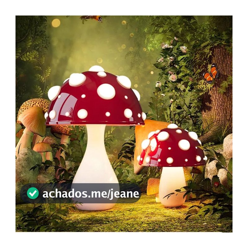 Lampu Meja Cogumelo Luminária De Mesa 3 Cores Abajur De Mesa Bonitinho Quarto Sala Estar Decoração De Casa