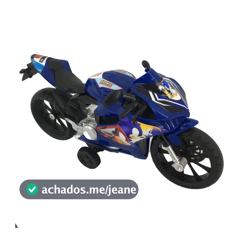 Veiculo Moto Friccao Faster Biker Sonic
