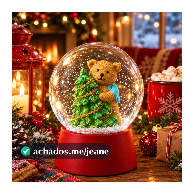 Globo Pequena De Neve Natal