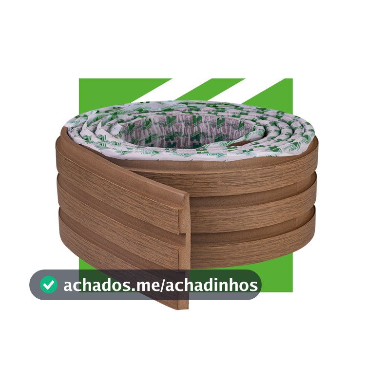 Painel Ripado Laminado Autocolante Cor Cinamomo Linha Madeto Meu Rodapé | Envio FULL
