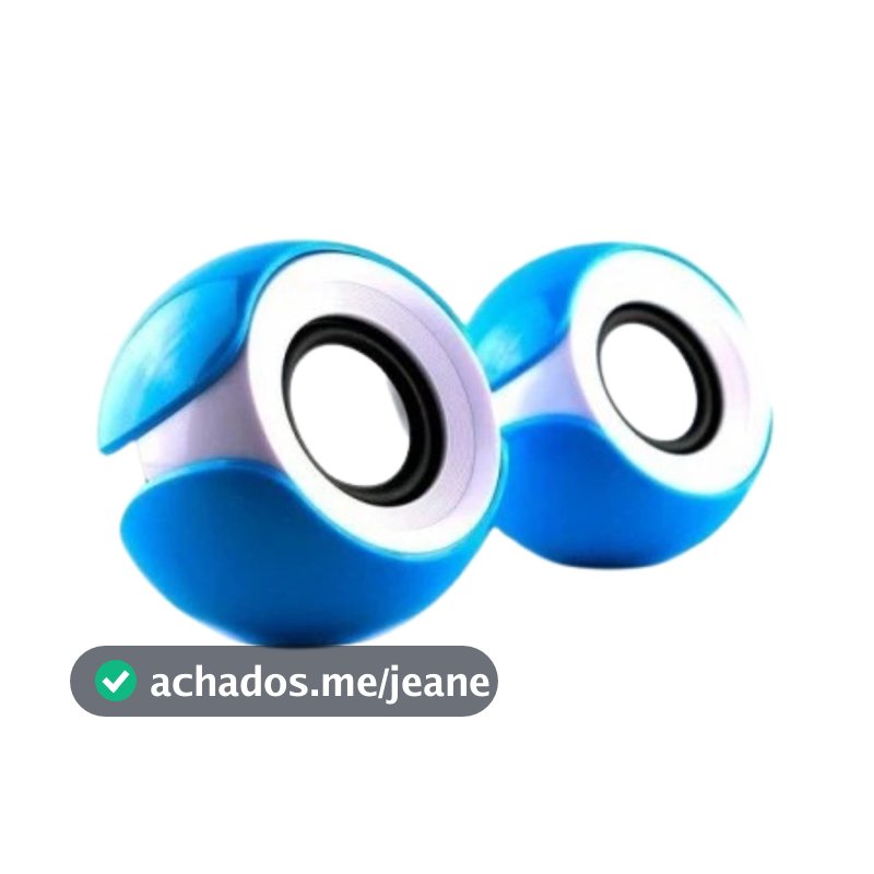 Caixa de Som Caixinha Alto Falante KNUP KP-60 Colorido - Som para Pc Notebook Computador Informatica - PANAMI