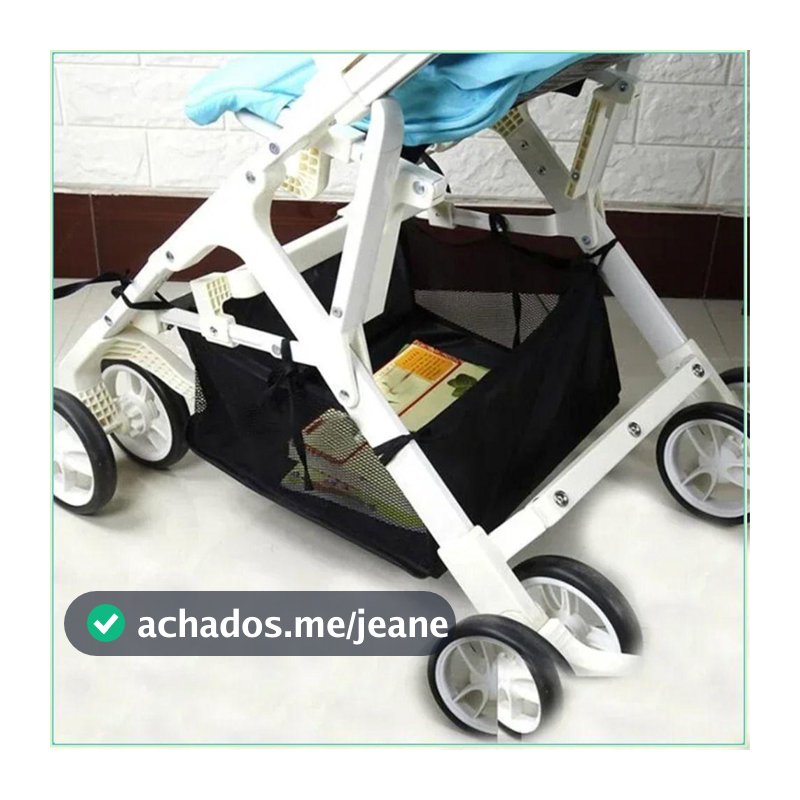 Saco De Armazenamento De Carrinho , Cesta Inferior Universal De Bebê De Grande Capacidade , Organizador Portátil