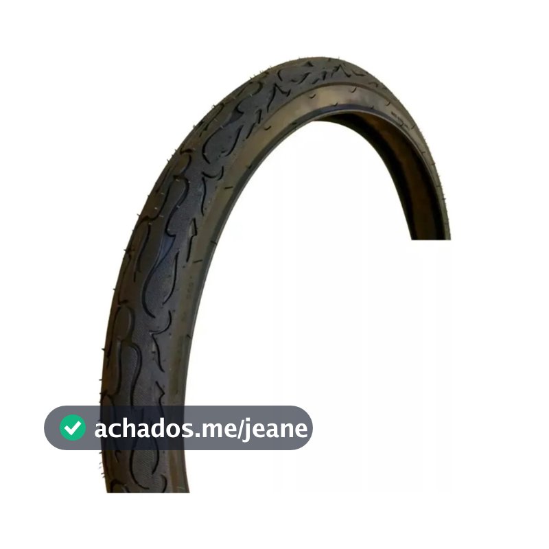 Pneu Bike Paco 26x2.125 Flame Fire Mtb Aro 26 Preto