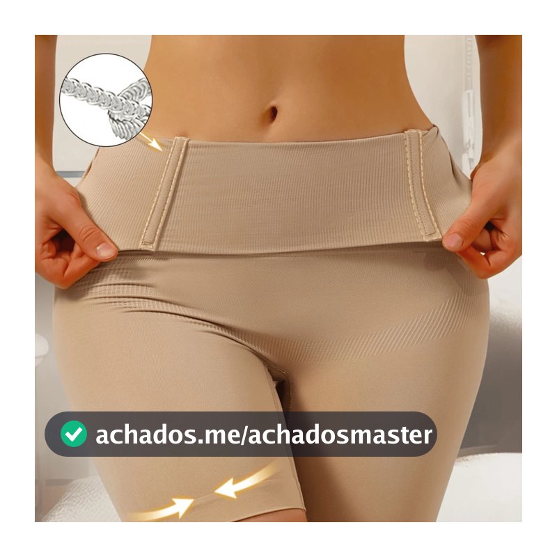 Cinta Modeladora Short Reduz 2 Medidas | Empina Bumbum | Alta Compressão | Não Enrola | Envio Rápido
