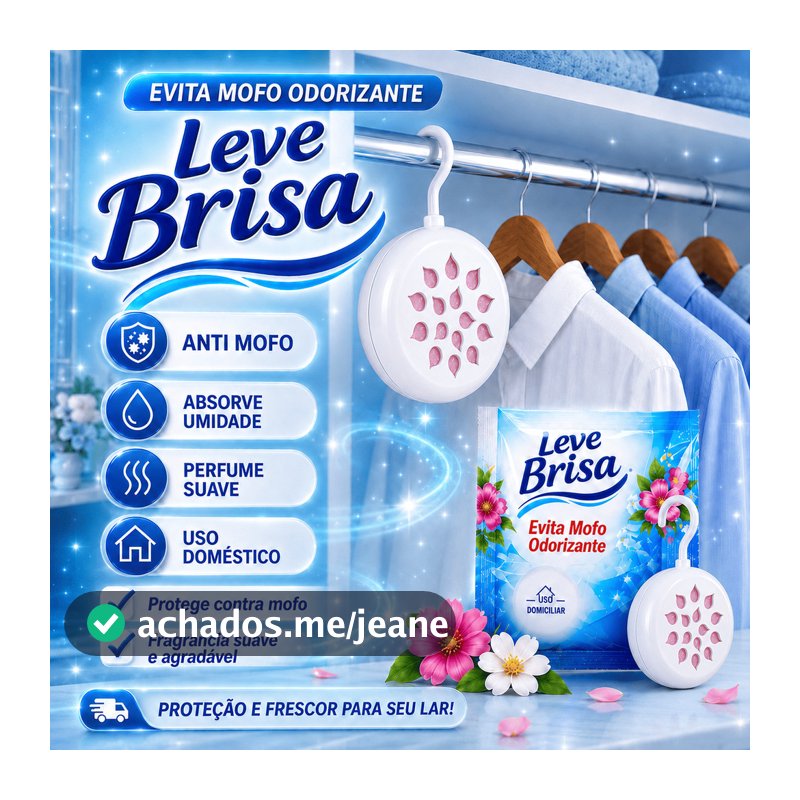 Leve Brisa Anti Mofo 1 3 6 9 12 Unidades Desumidificador Armário Guarda Roupa Umidade Fungos Odores