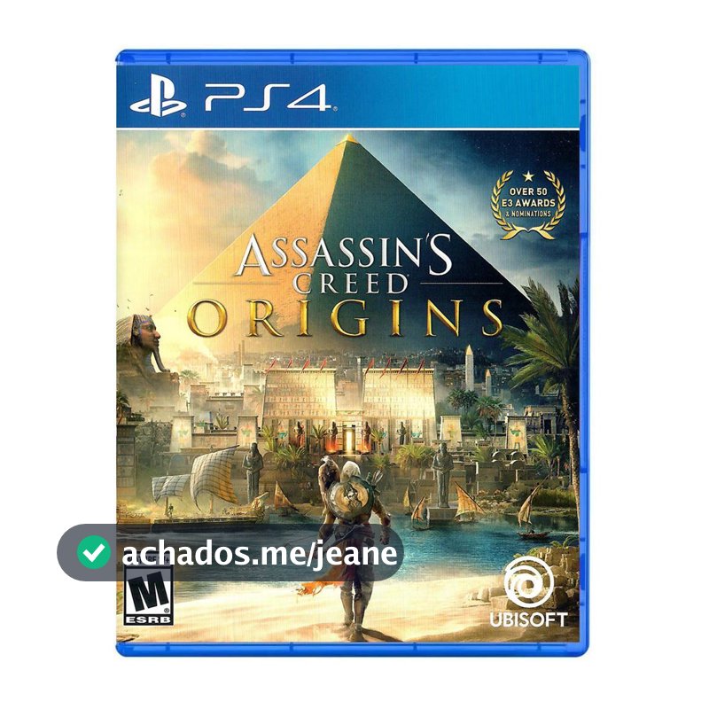 Assassins Creed Origins PS4 Midia Fisica