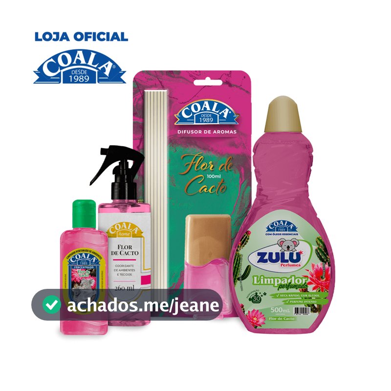 Kit Coala - Os Favoritos Flor de Cacto