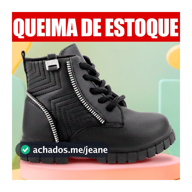 Bota Infantil Menina Infantil Coturno Infantil Feminino Bota Infantil Feminina