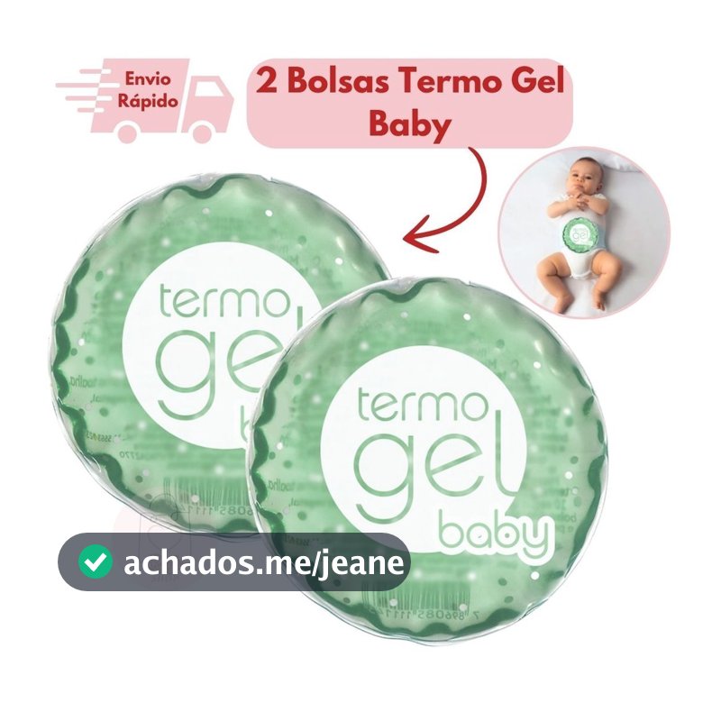 Kit 2 Bolsas Térmica Termo Gel Baby Compressa Quente Fria Alivio de Dor Para Bebês Crianças Recém Nascidos