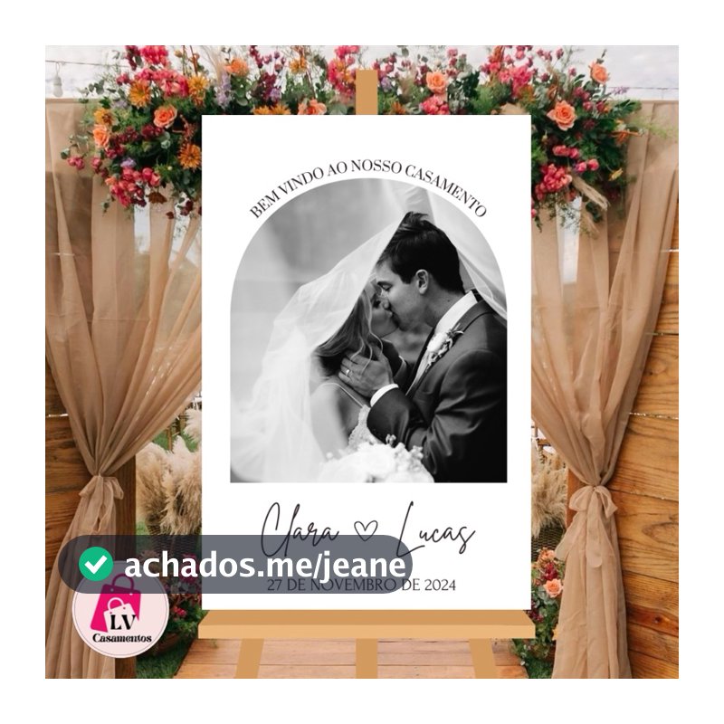 Placa Decorativa Para Casamento Personalizada Com Foto Do Casal