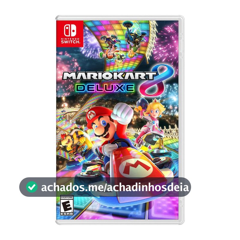 Mario Kart 8 Deluxe Switch Midia Fisica