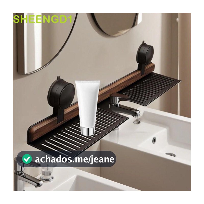 Rack De Armazenamento Resistente SHEENGD1 , Montagem Na Parede Sem Ventosa De Perfuração , Prateleira De Banheiro , Supo