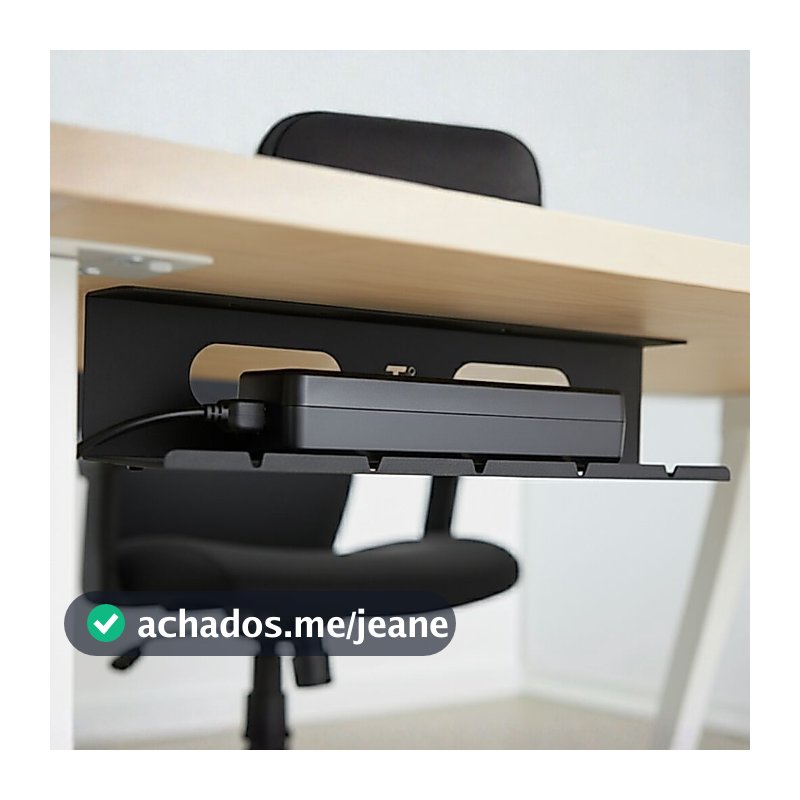 Organizador de Cabos e Fios Mesa Parede Caixa Esconder Fios Acessórios Escritório Suporte Tomada