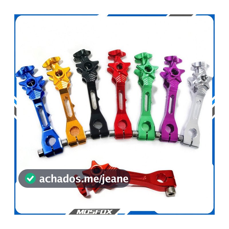 Alavanca de Freio Traseira de Alumínio para Honda Yamaha FF6Z